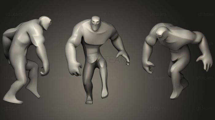 3D model Golem of sand (STL)